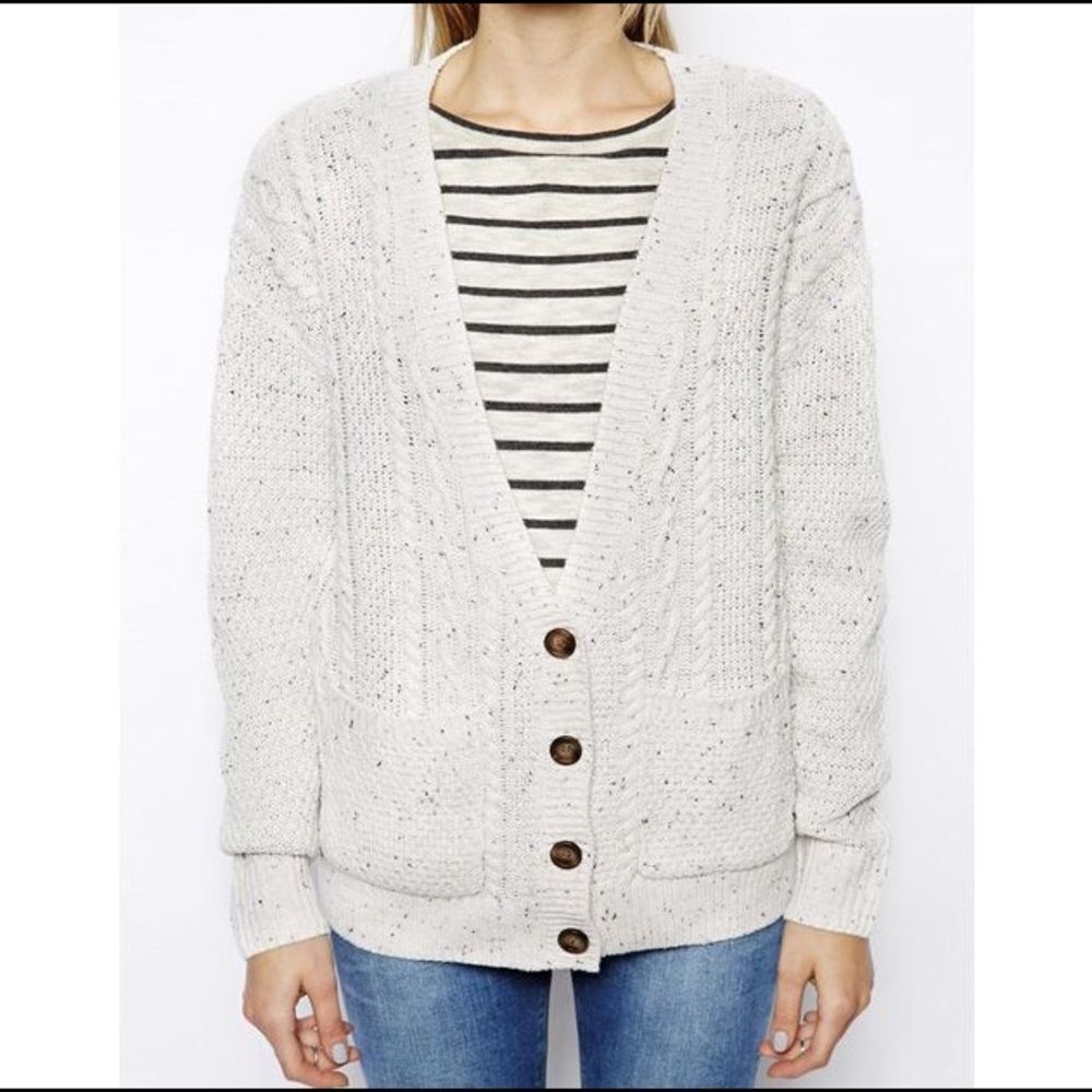 ASOS Aran Cardigan / US 4 / UK 8 - NWOT
